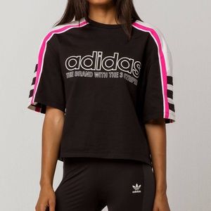 NWOT Adidas Crop Tee